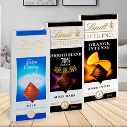 Delicious Lindt Excellence Chocolate Bars