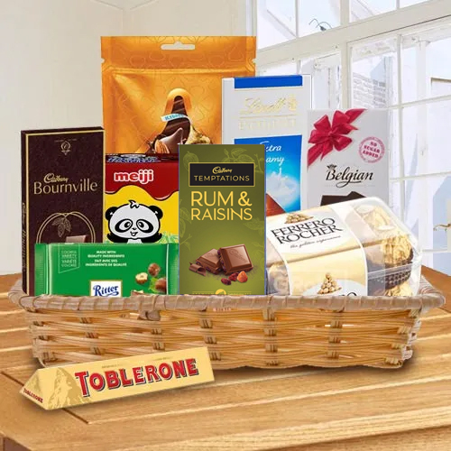 Send Exclusive Chocolate Gift Basket to Kerala, India