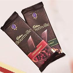 2 pcs Cadbury Bournville Chocolates