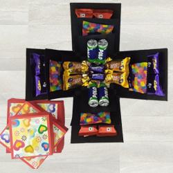 Wonderful 3 Layer Explosion Box of Assorted Chocolates