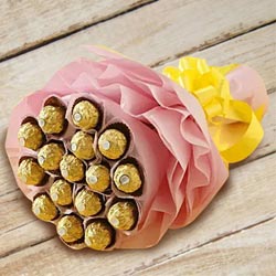 Wonderful Bouquet of Ferrero Rocher Chocolates