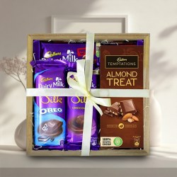 Mouth-Watering Cadbury Chocolates Gift Tray