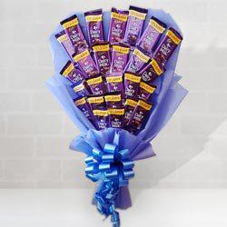 Yummy Bouquet of Cadbury Dairy Milk Chocolates