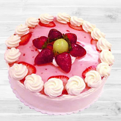 Delightful Strawberry Cake