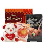 Special Combo of Assorted Chocolates with Teddy