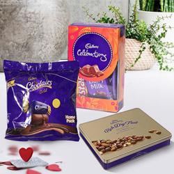 Mouth Watering Cadbury Deluxe Chocolate Hamper