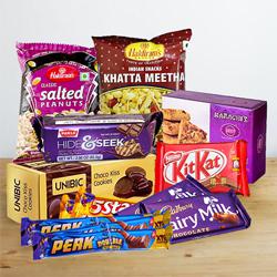 Delicious Chocolate N Snacks Hamper