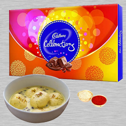 Delicious Rasmalai N Cadbury Celebrations Pack