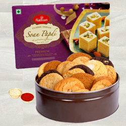 Yummy Mixed Cookies N Soan Papdi