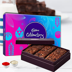 Appetizing Brownies with Cadbury Celebrations