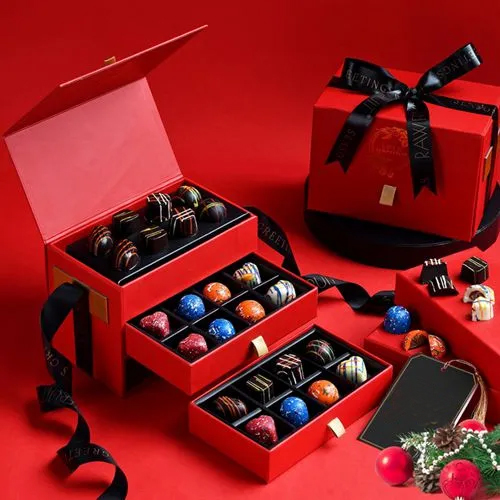 Coverture Chocolate New Year & Christmas Gift Pack