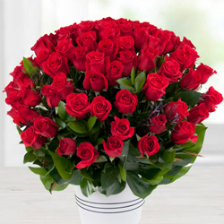 Gift of Dutch Roses Arrangement