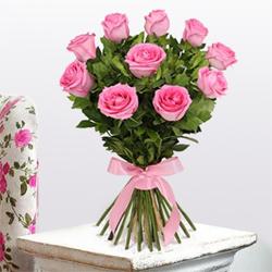 Awesome Pink Roses Bouquet