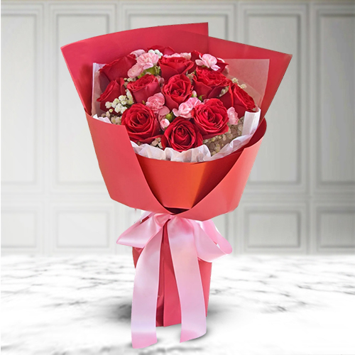 Online Red Roses Bouquet