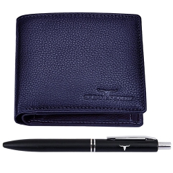 Fabulous Urban Forest Wallet with Pen Set for Men