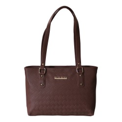 Exclusive Embossed Pattern Womens Square Vanity Bag