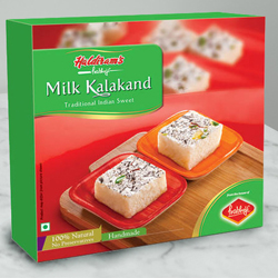 Haldirams Relish�s Rejoice Milk Kalakand Sweets Box