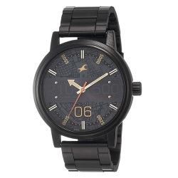 Elegant Fastrack Road Trip Analog Black Dial Mens Watch