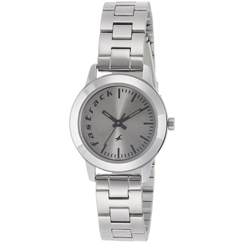 Send Arresting Fastrack Fundamentals Analog Grey Dial Womens Watch to Kerala India Page Details keralaflowersgifts